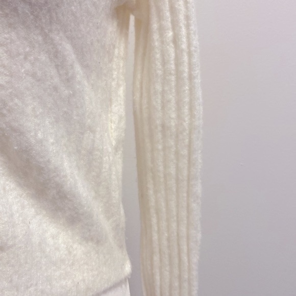 90’s vintage Jordache ribbed jeweled buttons semi crop cardigan - Picture 5 of 8